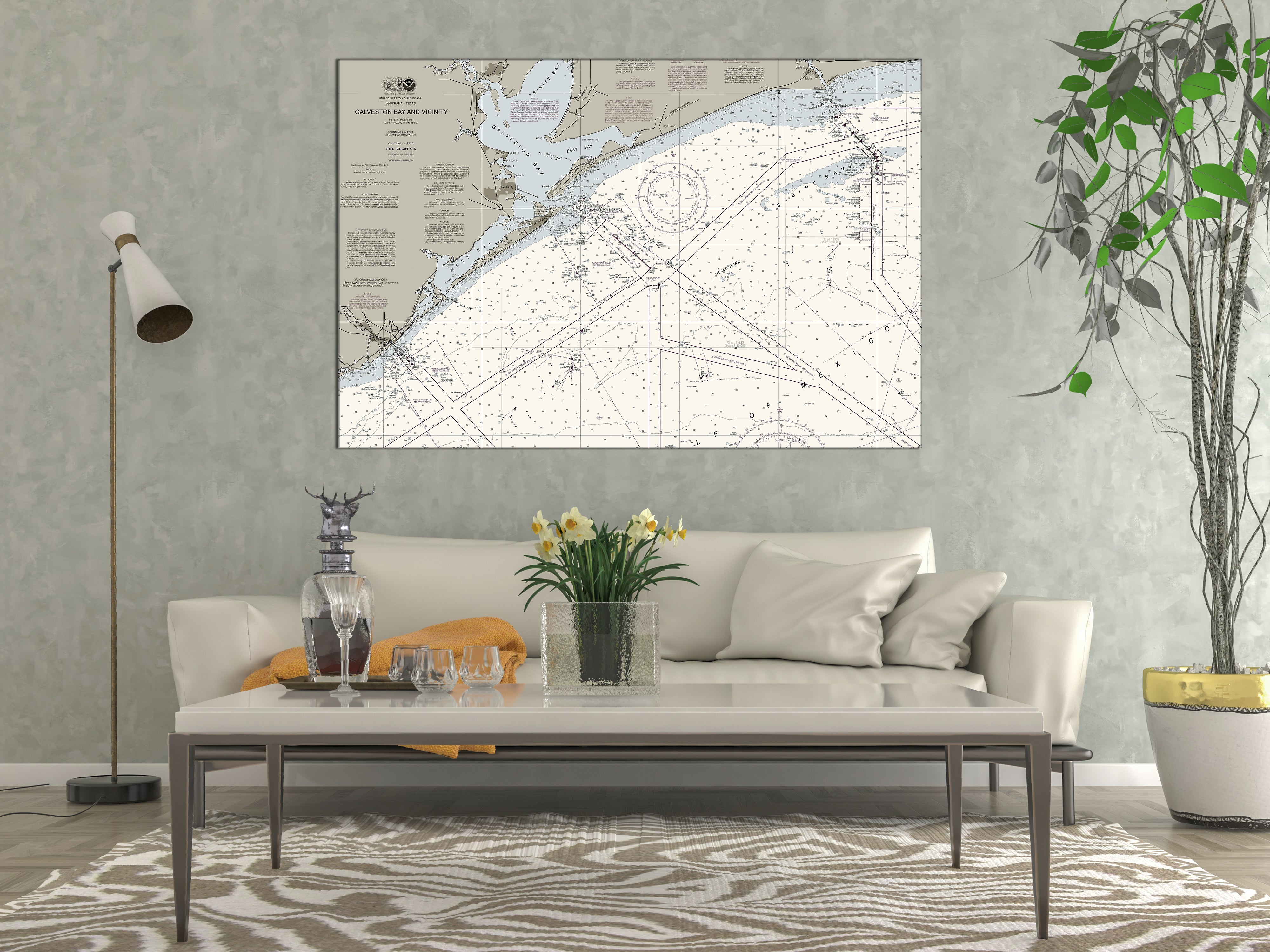 Galveston Bay And Vicinity Nautical Chart – The Nautical Chart Company