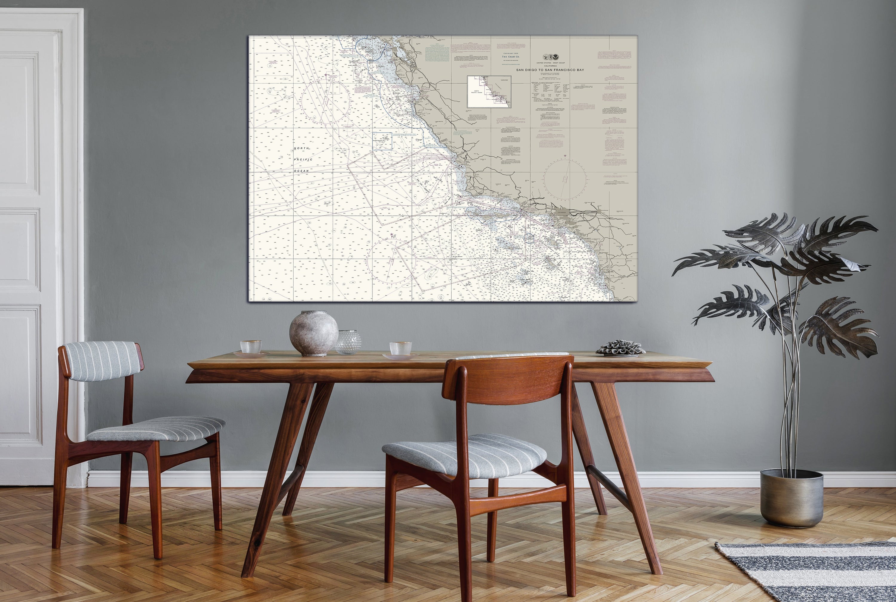 San Diego To San Francisco Bay Nautical Chart – The Nautical Chart Company